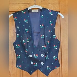 Vintage Benjamin of Hollywood Wool Vest